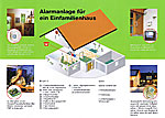 Alarmanlage f&uuml;r ein Einfamilienhaus