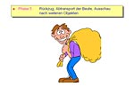 Phase 5 eines Wohnungseinbruches: R&uuml;ckzug