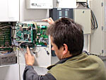 BMSR-Techniker J&ouml;rg M&uuml;ller